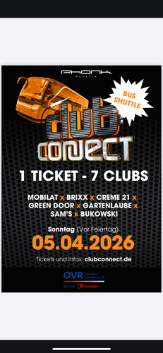Flyer zur Veranstaltung Club Connect Heilbronn
