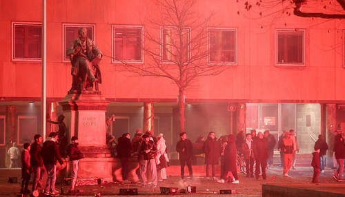 Zentrales Silvesterfeuerwerk in Heilbronn