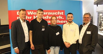 Anstieg der Ausbildungszahlen im Handwerk in Heilbronn-Franken