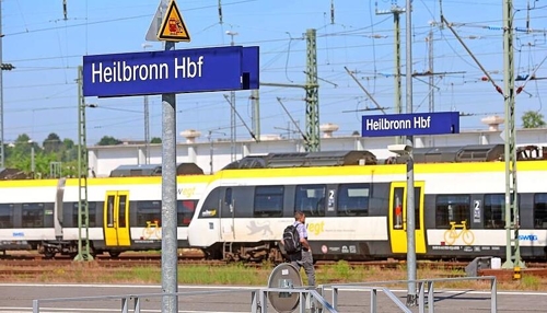 Bahnlinien in Heilbronn: Ein Zeugnis für Pünktlichkeit
