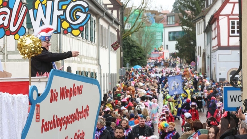 Faschingsumzüge in Heilbronn: Ein sportliches Spektakel