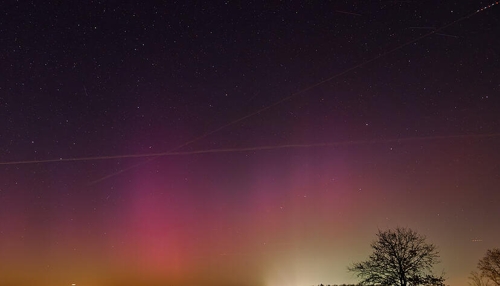 Polarlichter über Heilbronn: Ein faszinierendes Naturschauspiel
