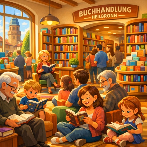Buchhandlungen in Heilbronn als Bildungszentren