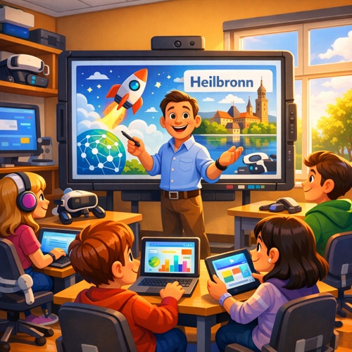 Moderne Bildung in Heilbronn: Digitale Angebote für Schulen und Hochschulen