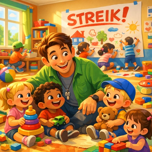Streik in ASB-Kitas in Heilbronn