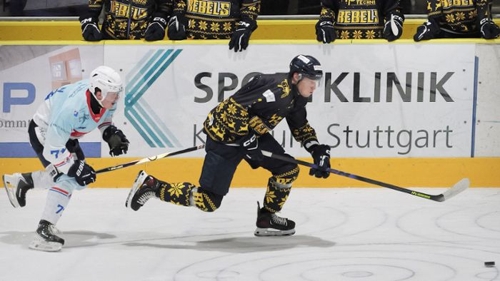 Eishockey-Derby: Stuttgart Rebels besiegen Heilbronn deutlich