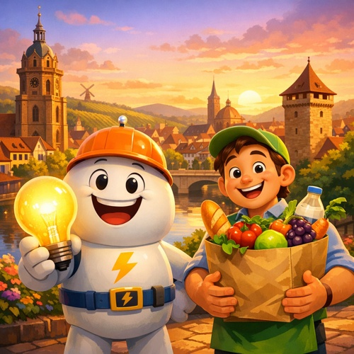 Vorbereitungen auf Stromausfälle in Heilbronn