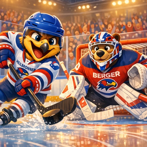 Heilbronner Falken erzwingen Overtime und holen Punkt in Bad Tölz