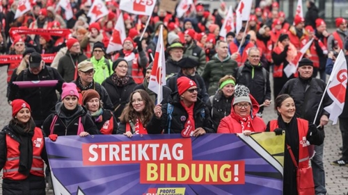 Bildungsstreik in Heilbronn: Verdi und GEW mobilisieren Schulen und Universitäten