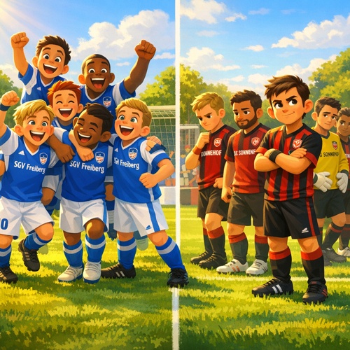 Unterschiedliche Generalproben für SGV Freiberg und SG Sonnenhof