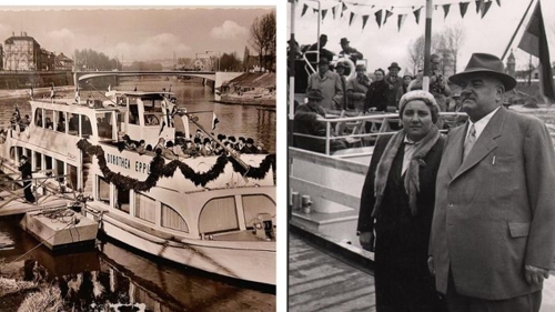 70 Jahre Stuttgarts weiße Flotte: Die MS Weinkönigin auf dem Neckar
