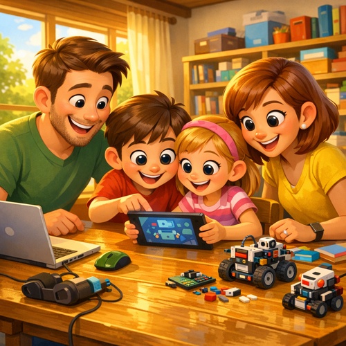 Digitale Familienwerkstatt in Heilbronn