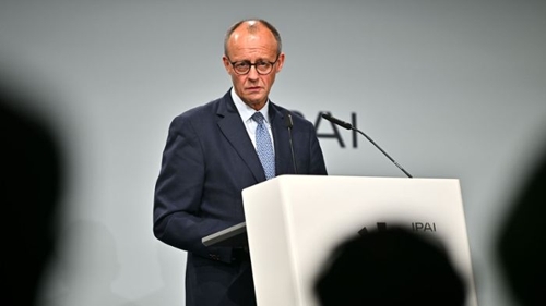 Heilbronn: Polizei ermittelt nach Merz-Besuch wegen Beleidigungen