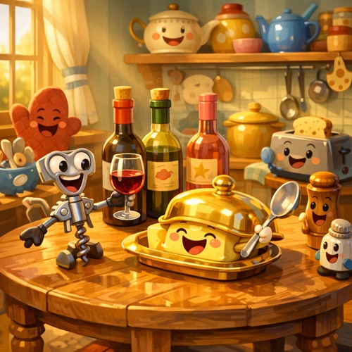 Experimente in der Genusswerkstatt: Wein und Butter