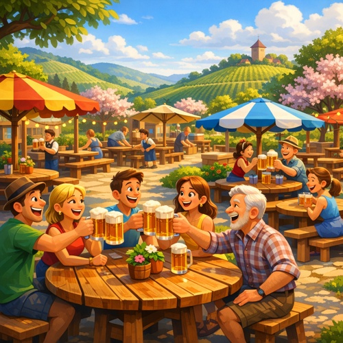 Erste Biergärten im Raum Heilbronn vor Saisonstart