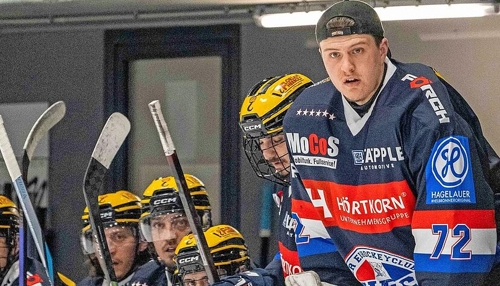 Yanik Haas, der Berufs-Profi der Eisbären Heilbronn