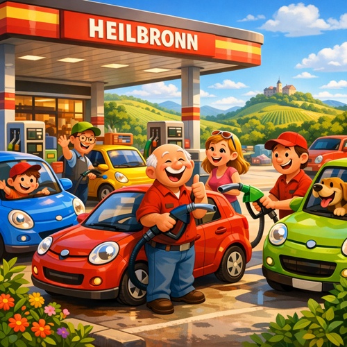 Spritpreise im Raum Heilbronn steigen über 2 Euro wegen Iran-Konflikt