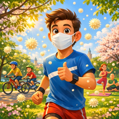 Pollensaison beeinträchtigt Outdoor-Sportaktivitäten in Heilbronn