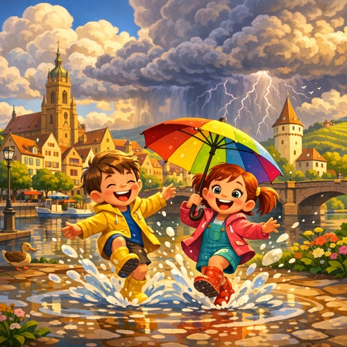 Wetterwechsel in Heilbronn: Gewitter erwartet