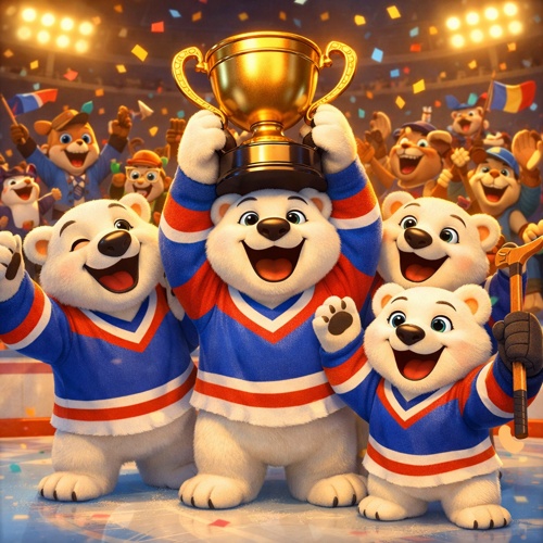 Historischer Titel für Balinger Eisbären