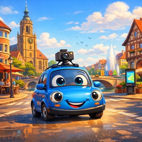 Kamera-Autos in Heilbronn: Google und Apple Street View