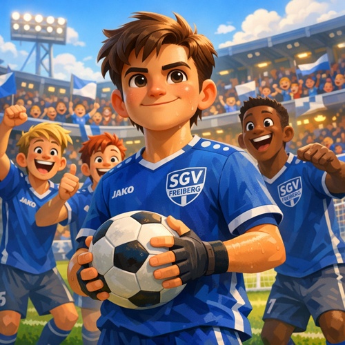 SGV Freibergs Patzer gefährdet Drittliga-Traum