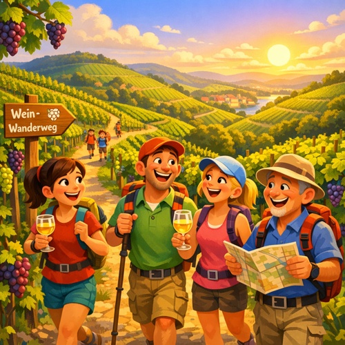 Neuer Wein-Wanderweg in den Ludwigsburger Steillagen eröffnet