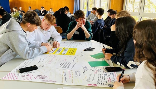 Junge Menschen in Neckarsulm fordern politische Vereinfachung