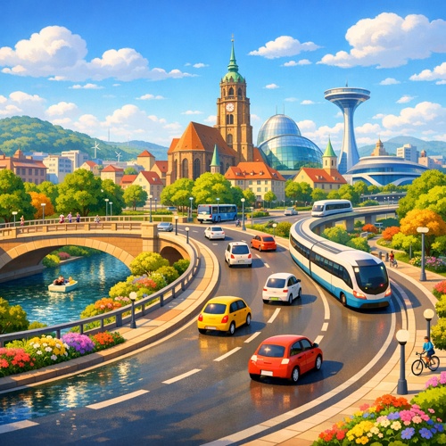 Bauprojekt Nordumfahrung und Neckartalstraße in Heilbronn