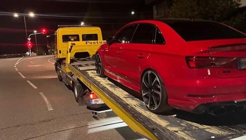 Audi-Sportwagen in Heilbronn beschlagnahmt: Polizei greift durch