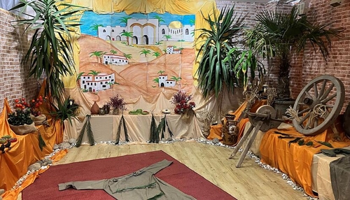 Ostergarten in Künzelsau: Brot und Wein im religiösen Kontext