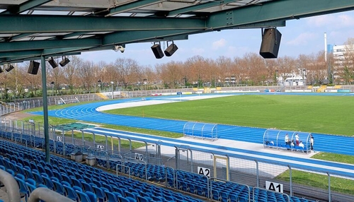 Umzug des SGV Freiberg ins Frankenstadion in Heilbronn