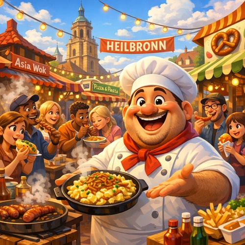 „Street Food Meile“ in Heilbronn