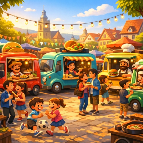 „Street Food Meile“ in Heilbronn