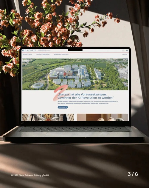 Digitales Magazin der Dieter Schwarz Stiftung in Heilbronn gestartet